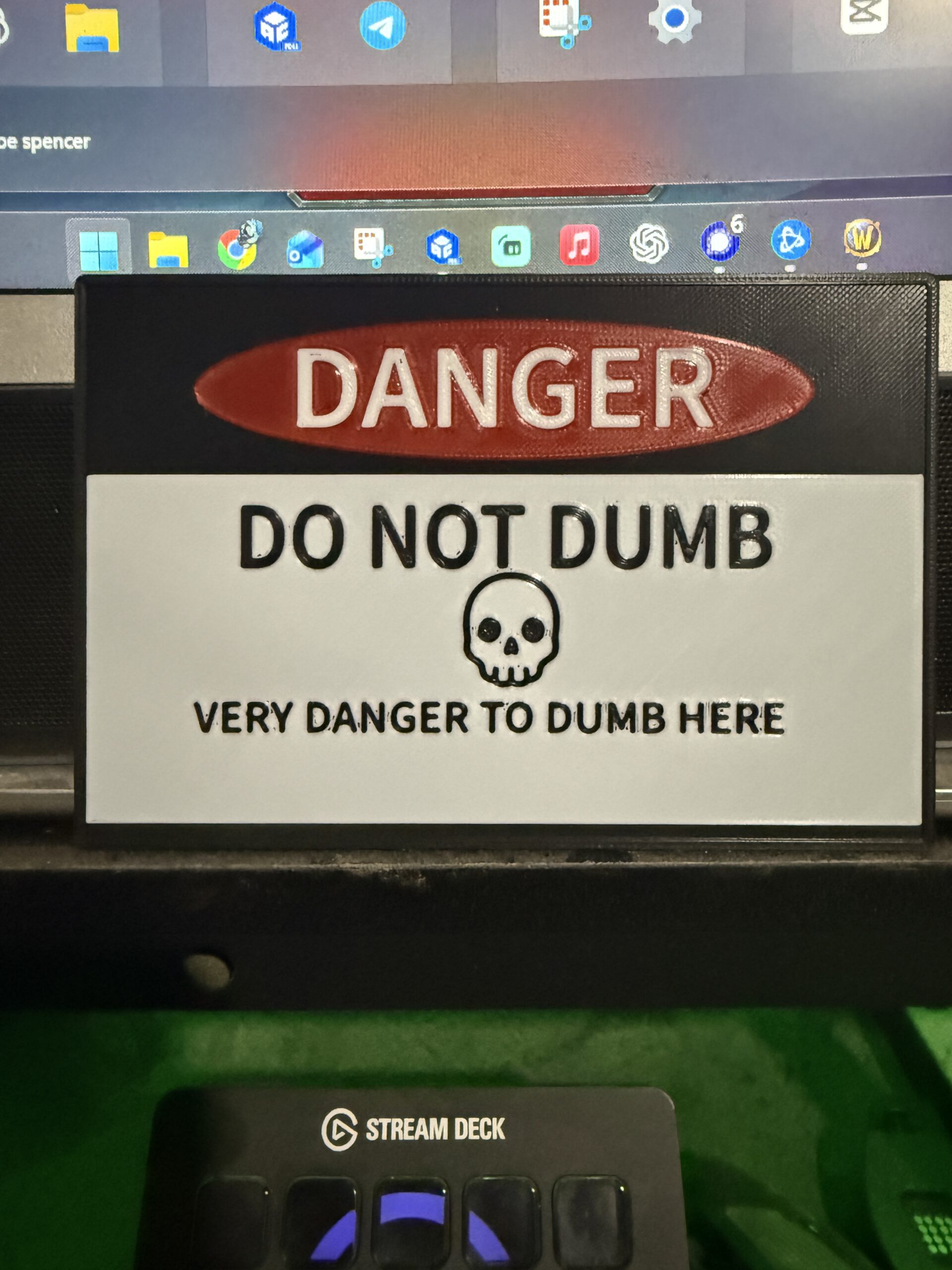 Do Not Dumb Sign