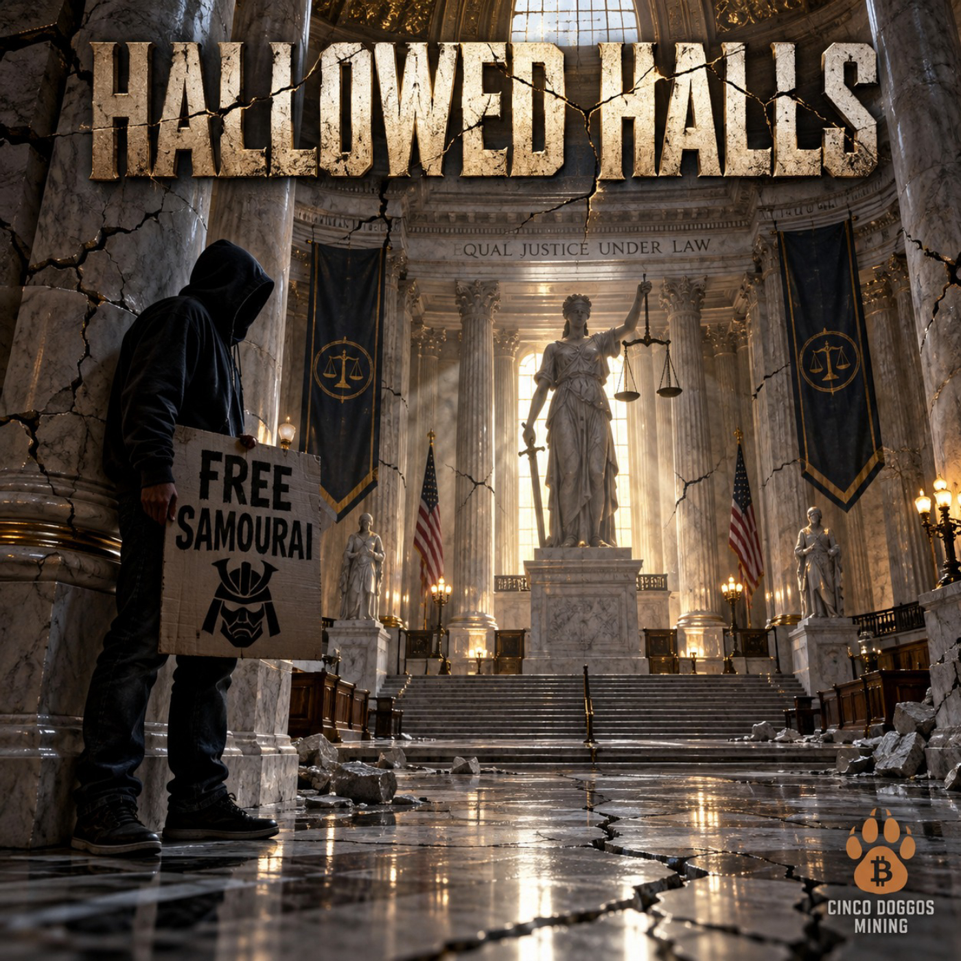 Hallowed Halls — Cinco Doggos single cover