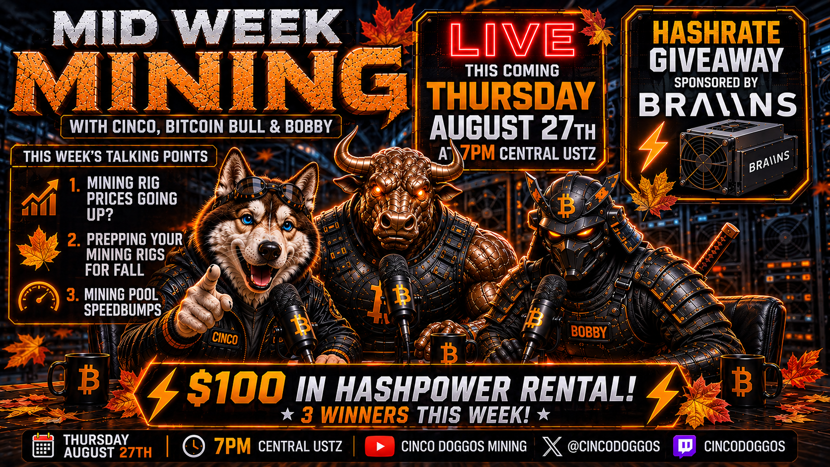 Mid-Week Mining episode promo art